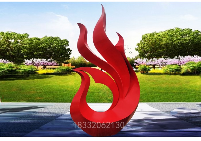 不锈钢凤凰雕塑图片